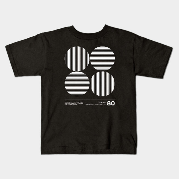 Japan Gentlemen Take Polaroids Kids T-Shirt by Timeless Chaos