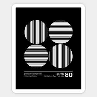 Gentlemen Take Polaroids Magnet