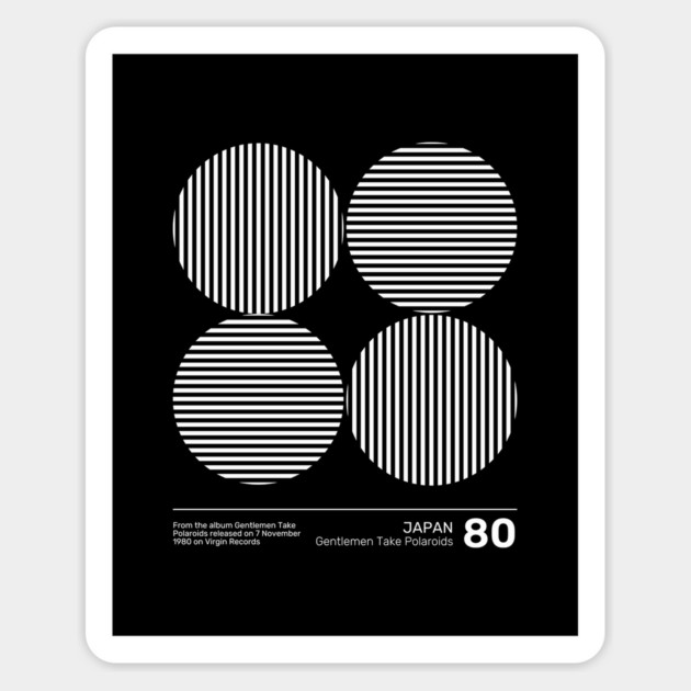 Gentlemen Take Polaroids Magnet by Timeless Chaos