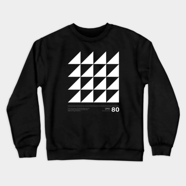 OMD Electricity Crewneck Sweatshirt by Timeless Chaos
