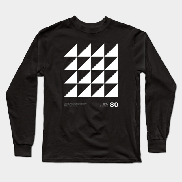 OMD Electricity Long Sleeve T-Shirt by Timeless Chaos