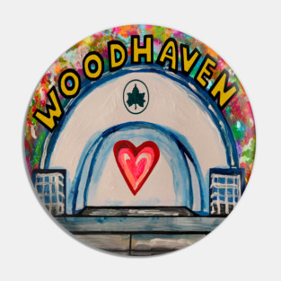 Woodhaven Bandshell of Queens NY 11421 Pin