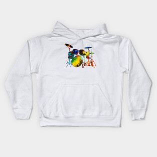 Drums Kids Hoodie