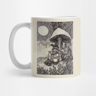 A Hobbit Reading The Hobbit Mug