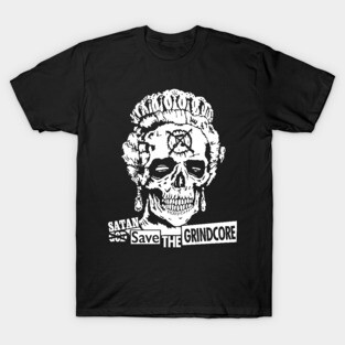 Satan save the grindcore T-Shirt