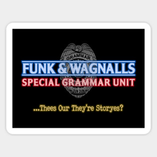 Special Grammar Unit Sticker