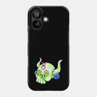 taurus skull zodiac sign Phone Case