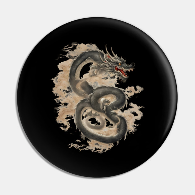 Chinese Dragon Pin by animegirlnft