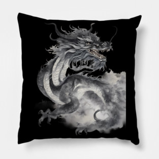 Dragon Painting Pillow