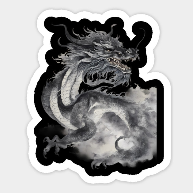 Dragon Painting Magnet by animegirlnft