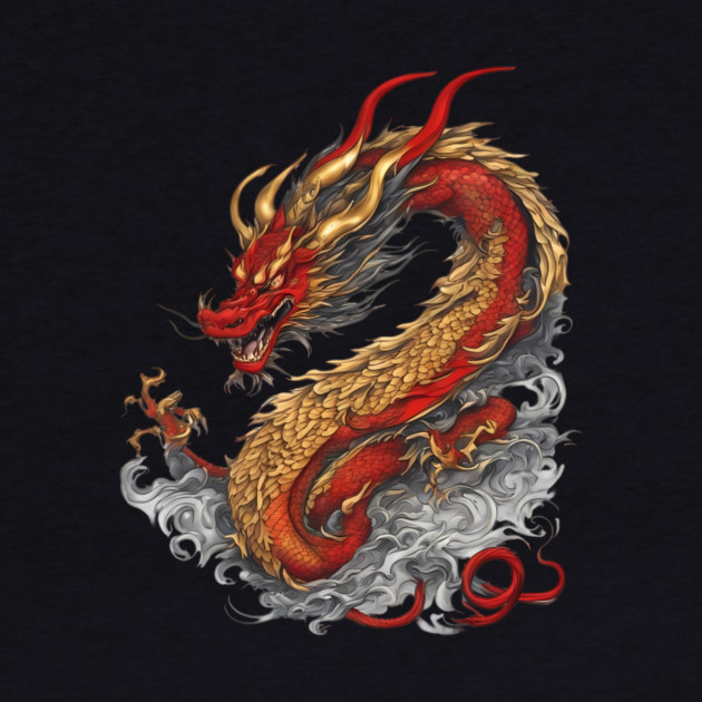 Dragon Drawing by animegirlnft