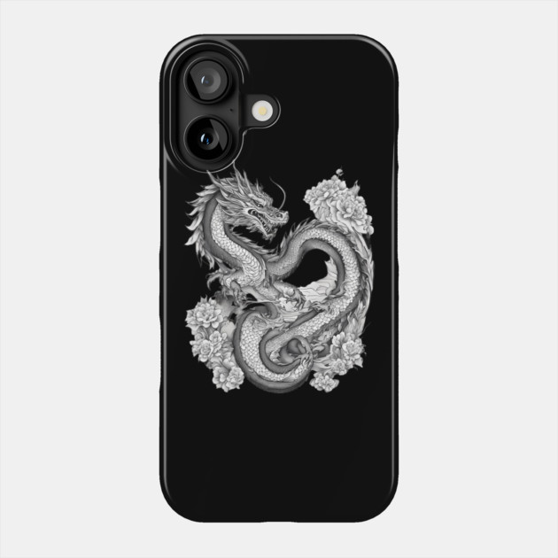 Dragon Tattoo Phone Case by animegirlnft