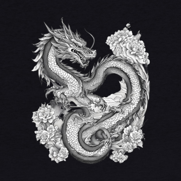 Dragon Tattoo by animegirlnft