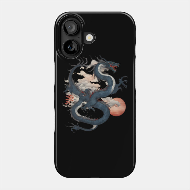 Japanese Dragon Phone Case by animegirlnft