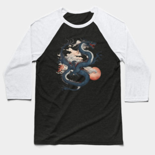 Japanese Dragon Baseball T-Shirt