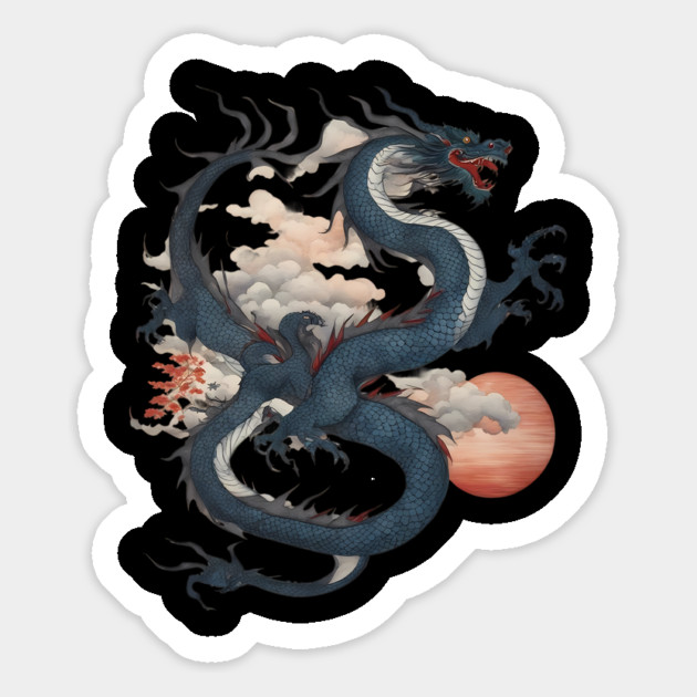 Japanese Dragon Magnet by animegirlnft