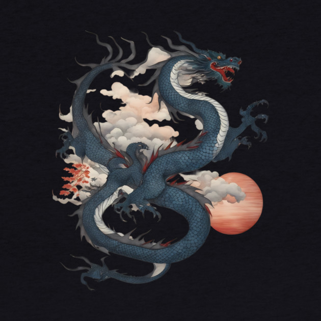 Japanese Dragon by animegirlnft