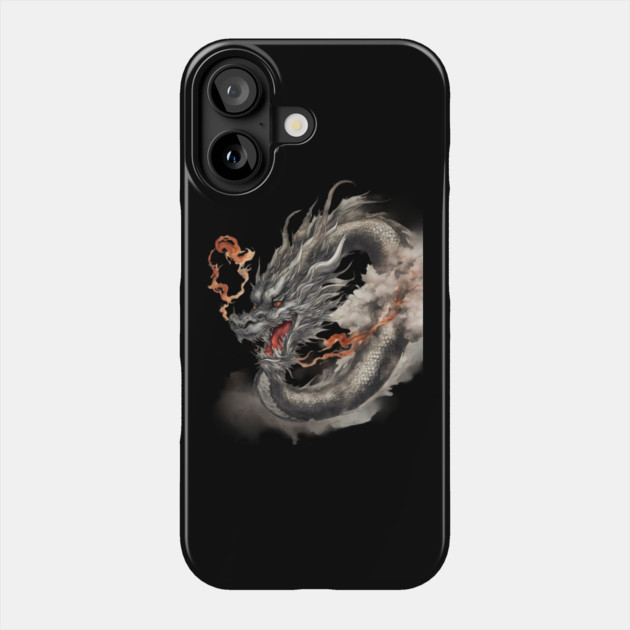 Fire Dragon Phone Case by animegirlnft
