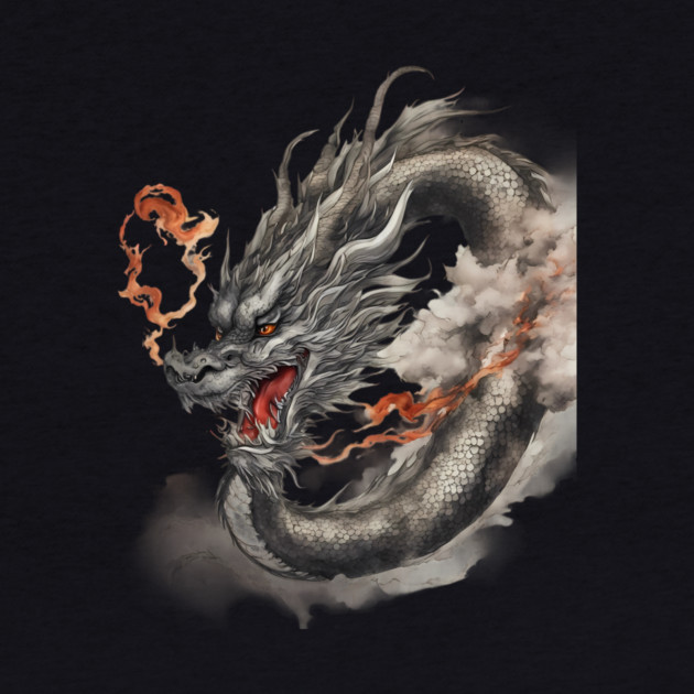 Fire Dragon by animegirlnft