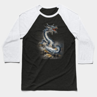 Blue Dragon Baseball T-Shirt