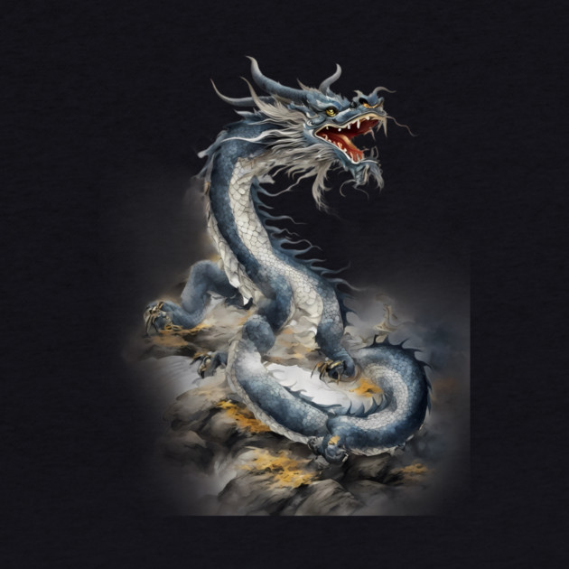 Blue Dragon by animegirlnft