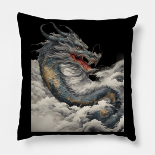 Sky Dragon Pillow