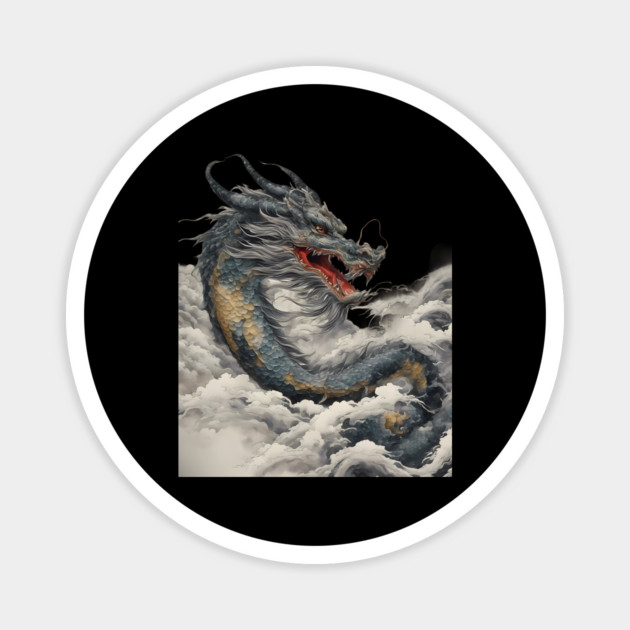 Sky Dragon Magnet by animegirlnft