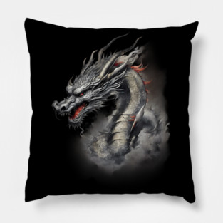 Green Dragon Pillow