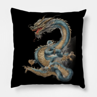 Chinese New Year Dragon Pillow