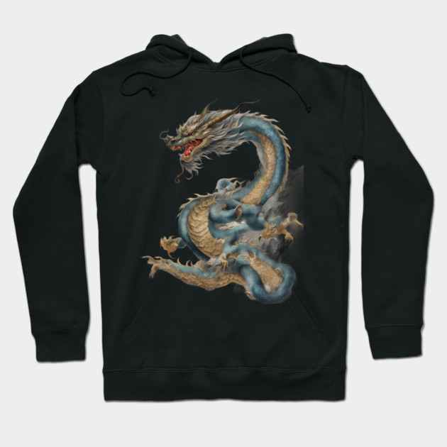 Chinese New Year Dragon Hoodie by animegirlnft