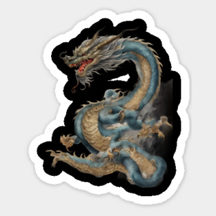 Chinese New Year Dragon Sticker