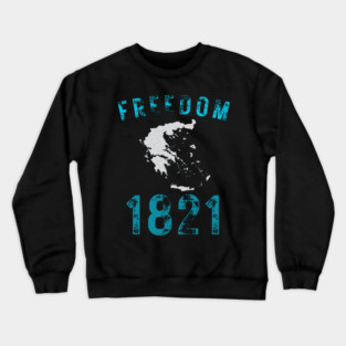 Greek Freedom Day Crewneck Sweatshirt