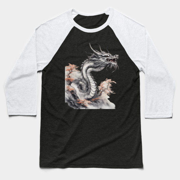 Year of the Dragon Baseball T-Shirt by animegirlnft