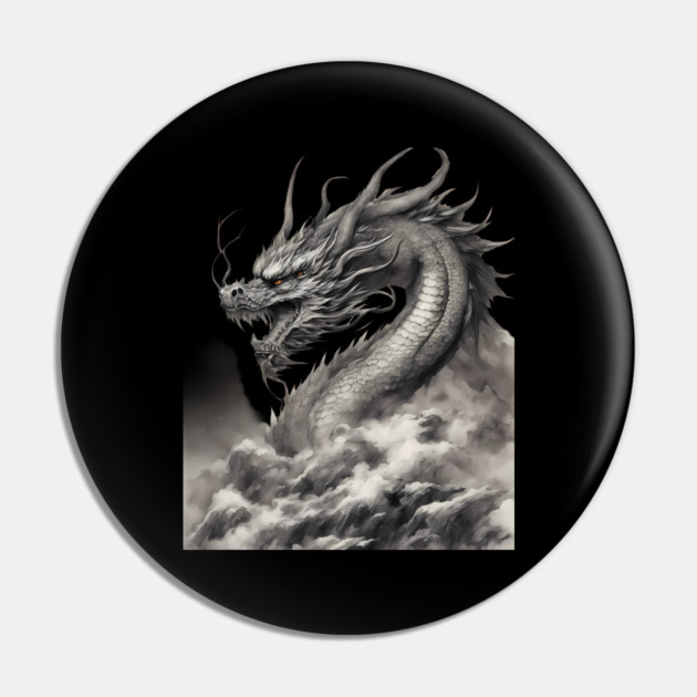 Water Dragon Pin by animegirlnft