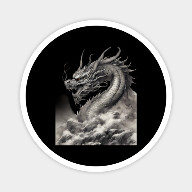 Water Dragon Magnet by animegirlnft