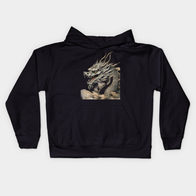 Monster Dragon Kids Hoodie by animegirlnft