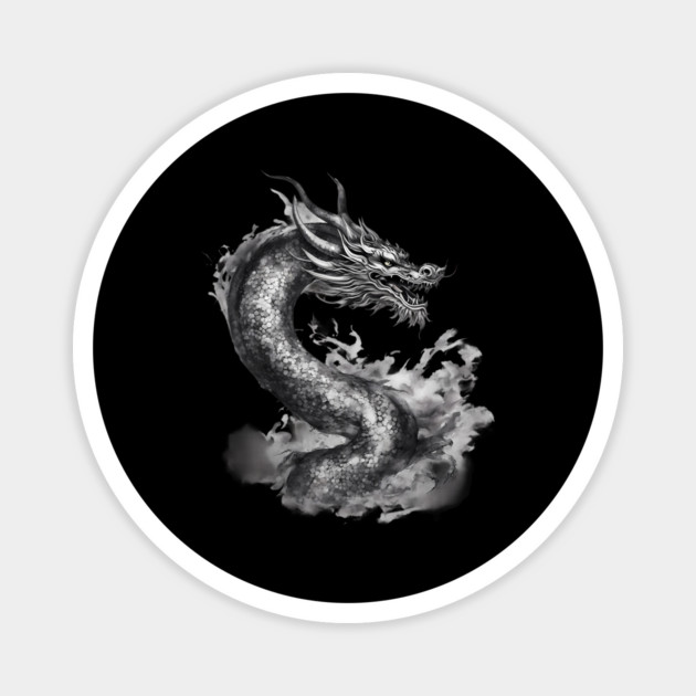 Dragon Drawing Magnet by animegirlnft