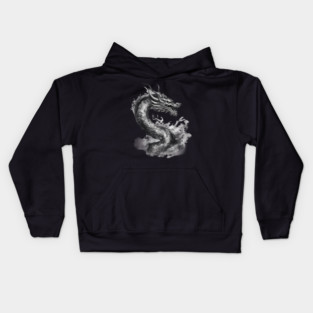 Dragon Drawing Kids Hoodie