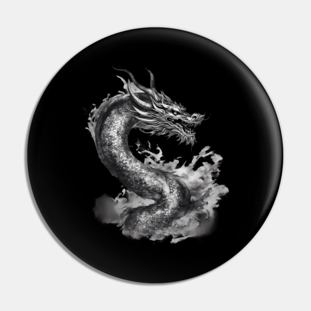 Dragon Drawing Pin by animegirlnft