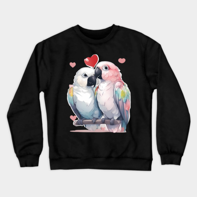 Bird of a Feather Crewneck Sweatshirt by animegirlnft