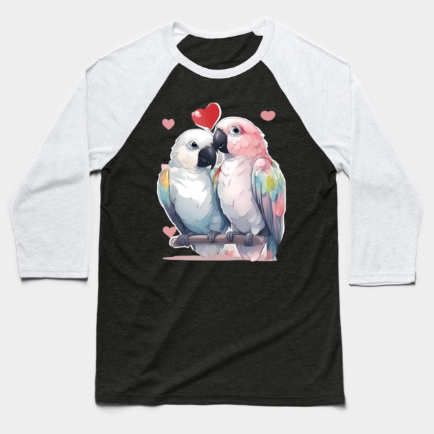 Bird of a Feather Baseball T-Shirt by animegirlnft