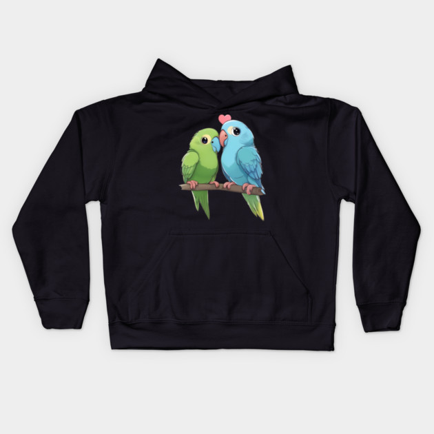 Pet Bird Kids Hoodie by animegirlnft