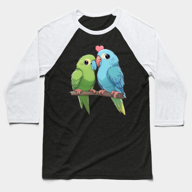 Pet Bird Baseball T-Shirt by animegirlnft