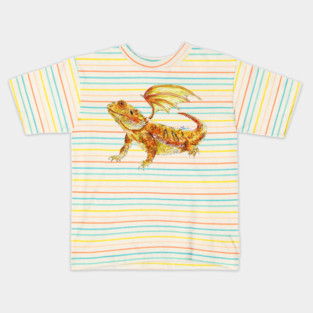 Bearded Dragon Kids T-Shirt