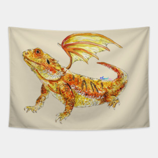 Bearded Dragon Tapestry