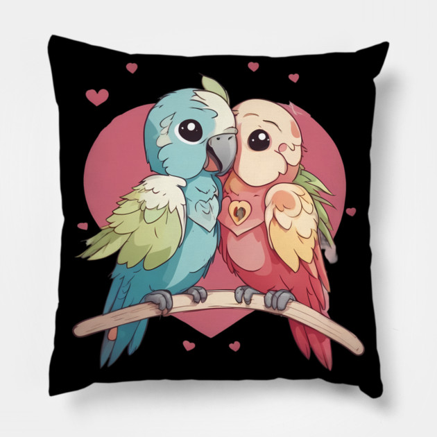 The Bird and the Bee Pillow by animegirlnft