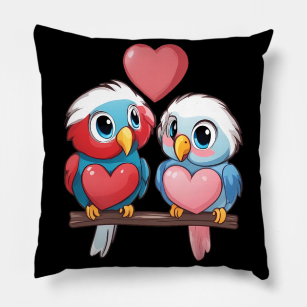 Wild Bird Pillow by animegirlnft