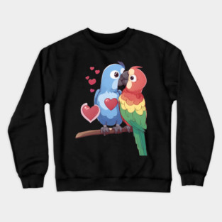 Tropical Bird Crewneck Sweatshirt