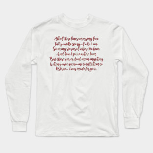 The Story Long Sleeve T-Shirt