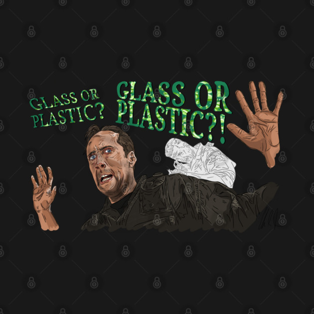 The Rock: Glass or Plastic by 51Deesigns